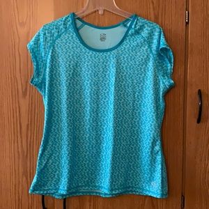 Champion teal duo dry shirt